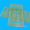 CNC cutting Epoxy resin fiberglass sheet fr-4